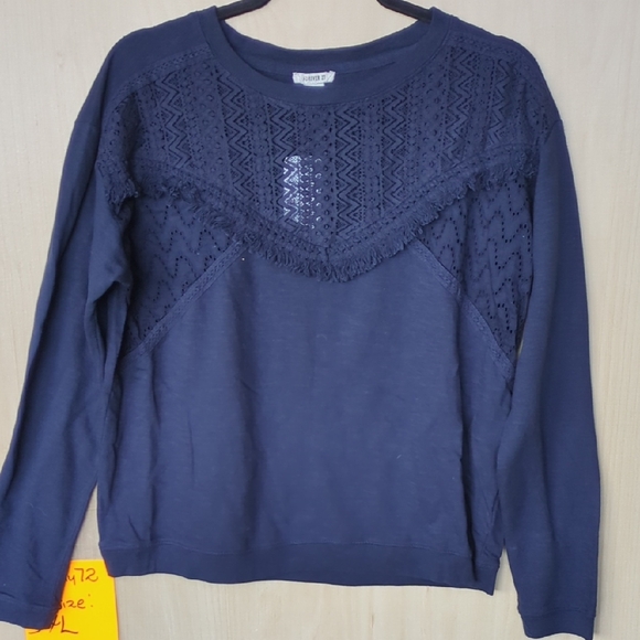 Forever 21 Deep Blue Knit Top - Picture 2 of 8